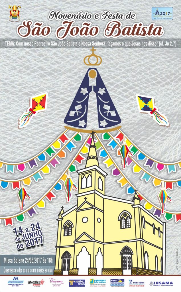 SÃO JOÃO BATISTA_cartaz diocese de barreiras_2017 01 - Copia